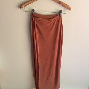 SOLD Sarong Style Maxi Skirt